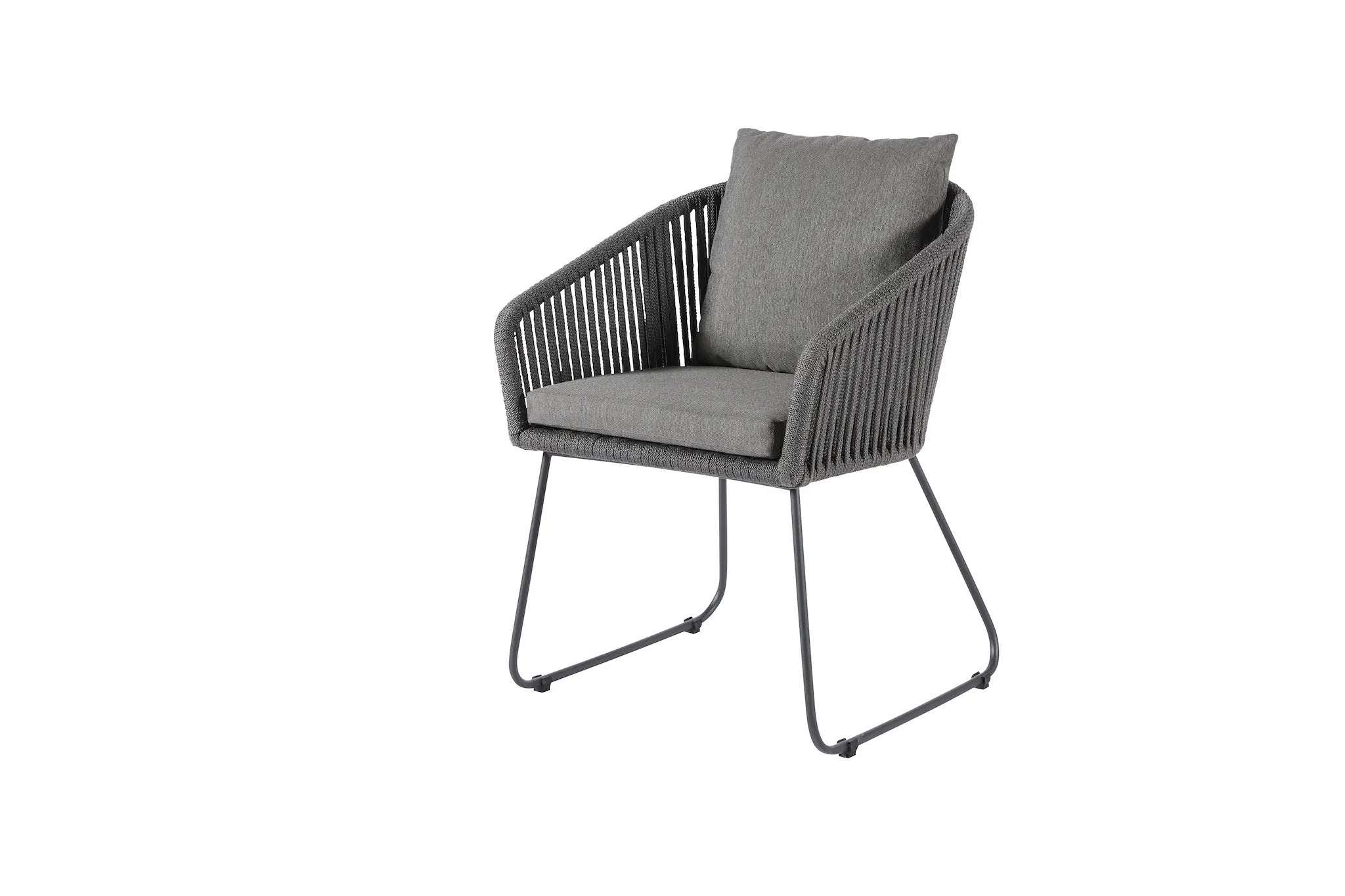 Kos Stuhl Dark Gery/Dunkelgrau Diamond Garden Lounge & Co. 