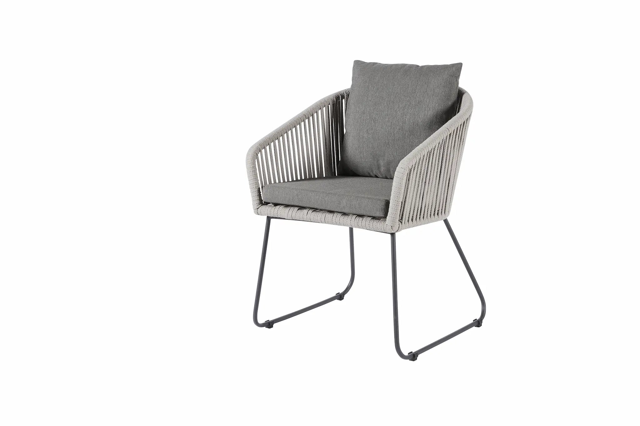 Kos Stuhl Light Gery/Dunkelgrau Diamond Garden Lounge & Co. 