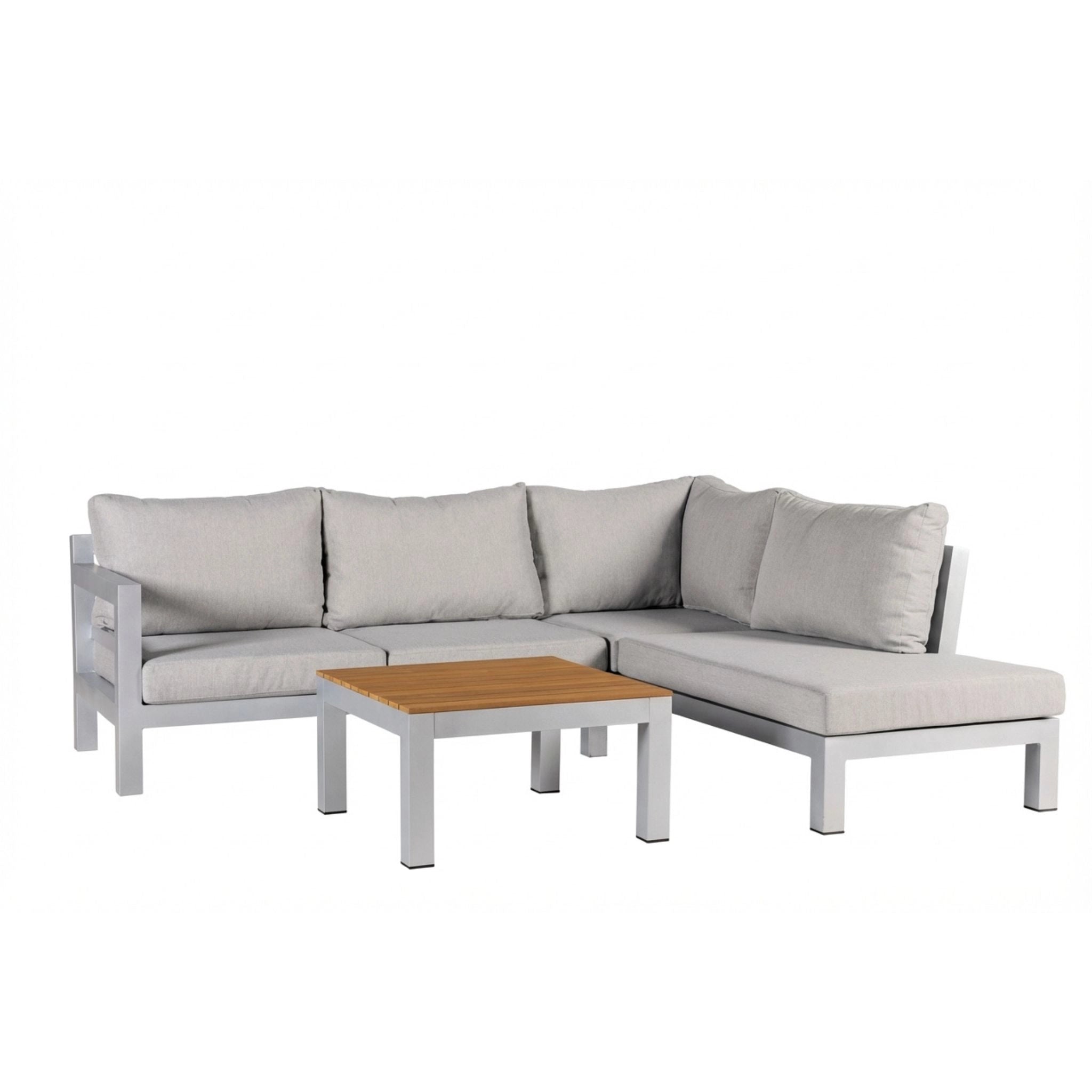 Loungeset Midori Ottomane Yoi Salix Flaxbeige Lounge & Co.