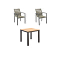 Dining Set 2 Personen Arashi/Ishi Yoi Lounge & Co.